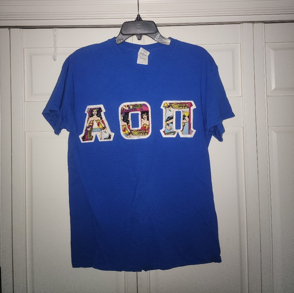 Alpha Omicron Pi letters